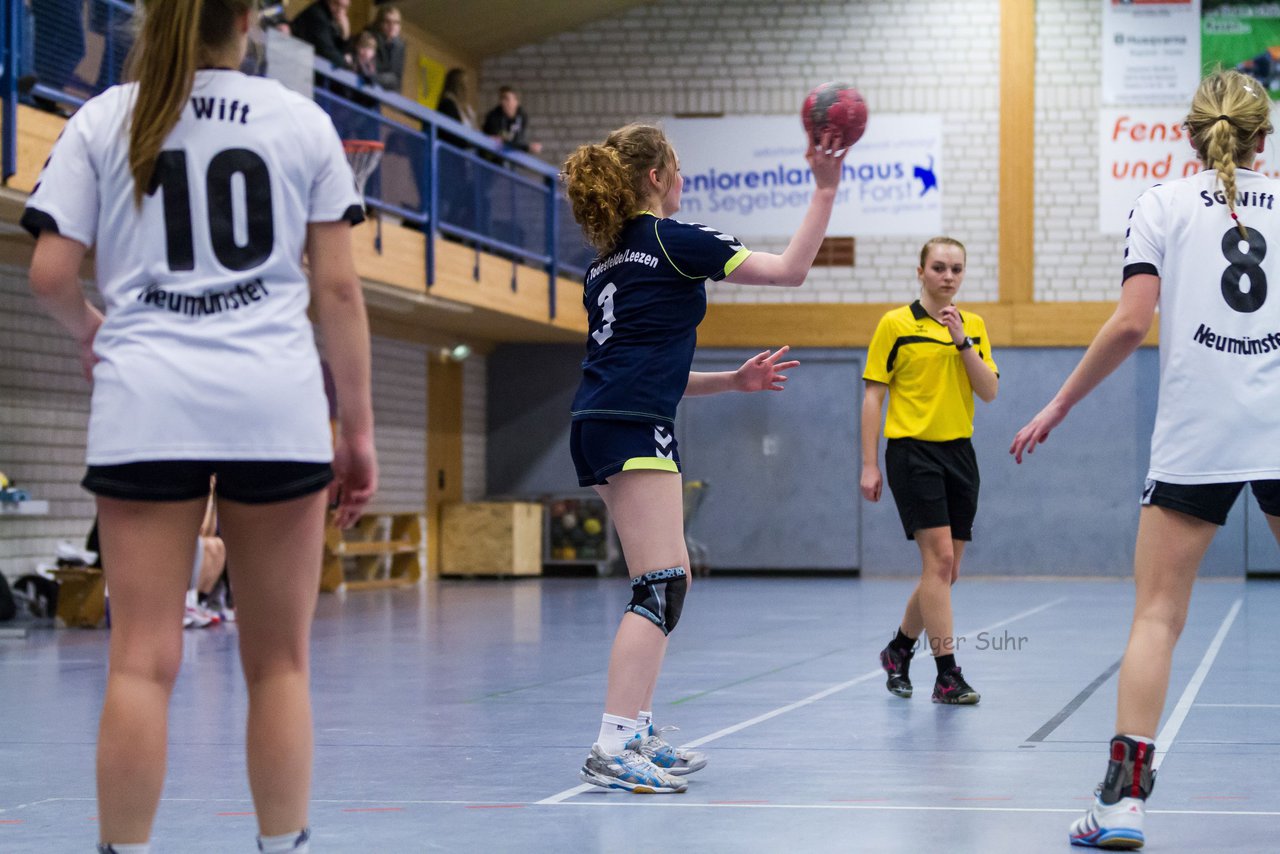 Bild 198 - B-Juniorinnen SG-Todesfelde/Leezen - SG Wift Neumnster : Ergebnis: 23:37